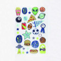 home decoration promotional permanent self adhesive puffy sticker